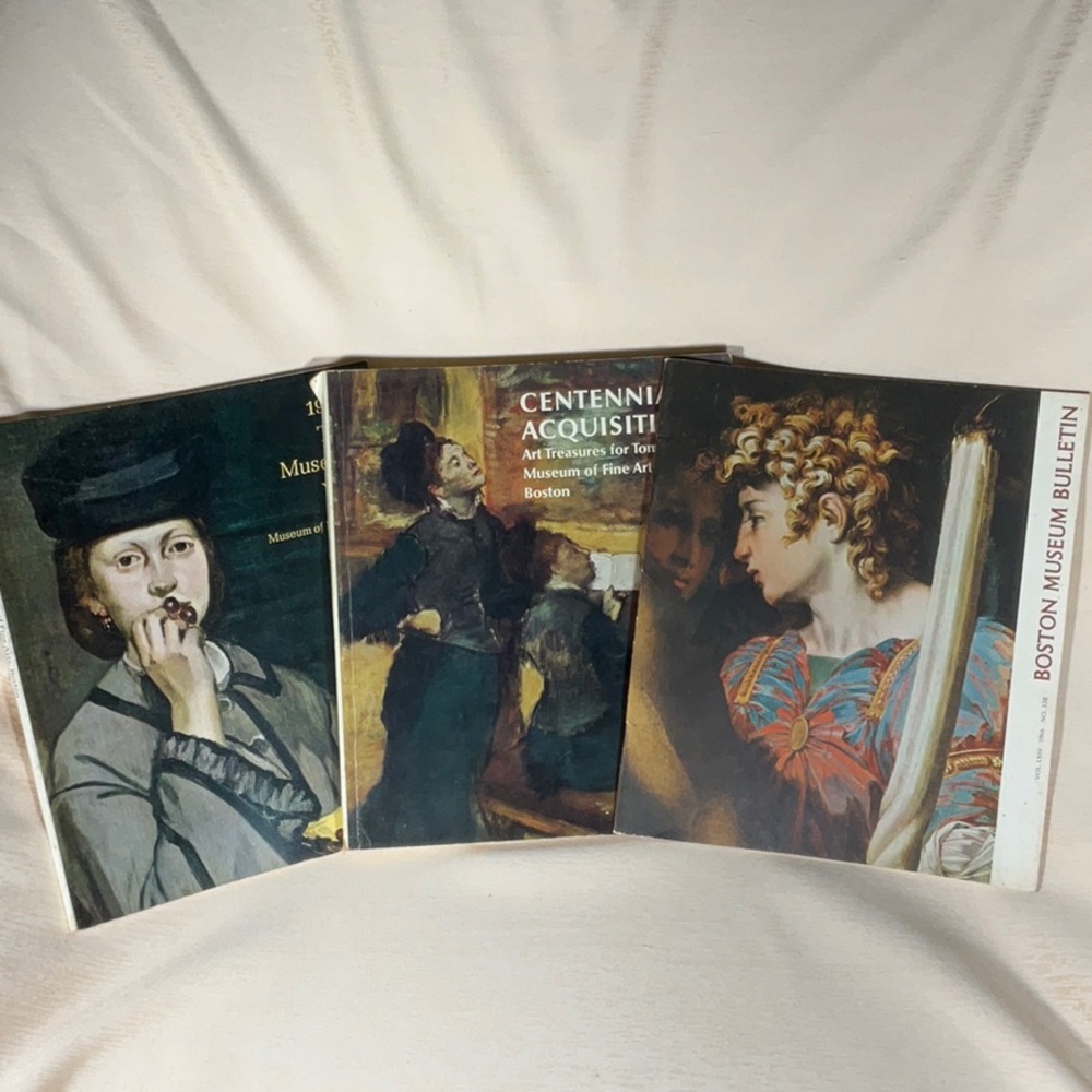 Boston Museum of Fine Arts Bundle of 3 books